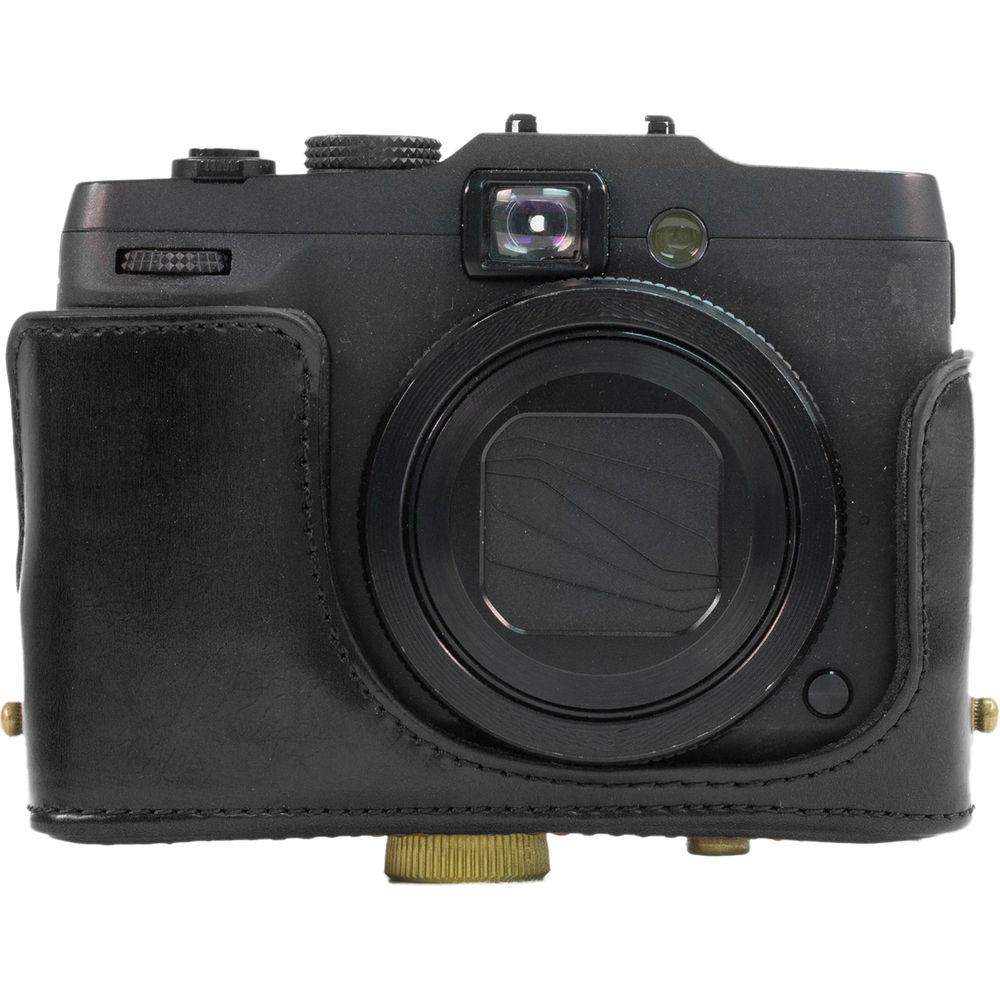 MegaGear Ever Ready Leather Camera Case and Strap for Nikon COOLPIX P7700 or P7800