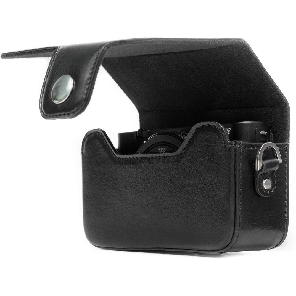 MegaGear PU Leather Camera Case with Strap for Canon PowerShot SX280 HS
