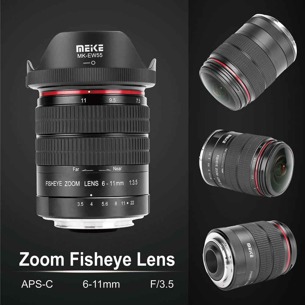 Meike MK-6-11mm f 3.5 Fisheye Lens for Nikon F