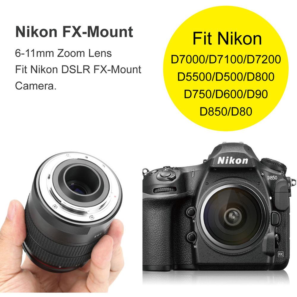 Meike MK-6-11mm f 3.5 Fisheye Lens for Nikon F