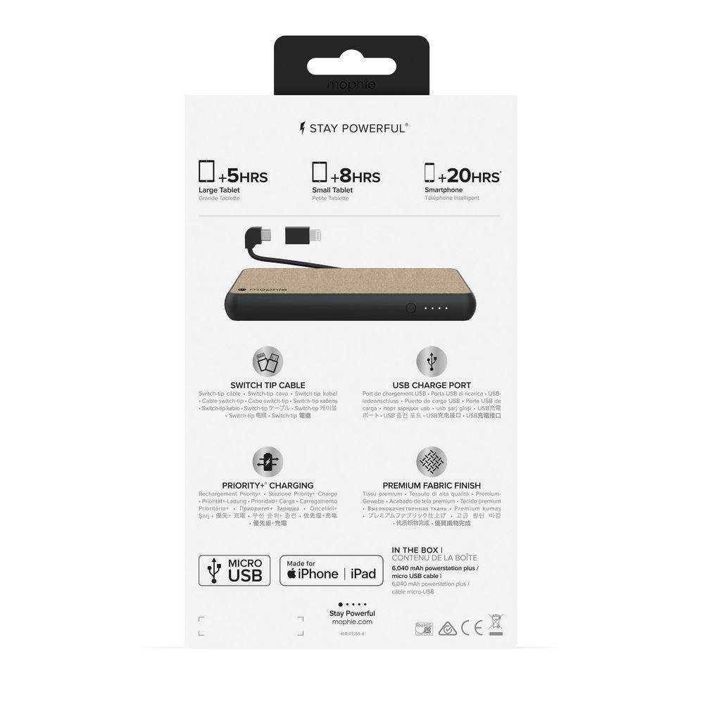 mophie powerstation plus 6040mAh Portable Charger