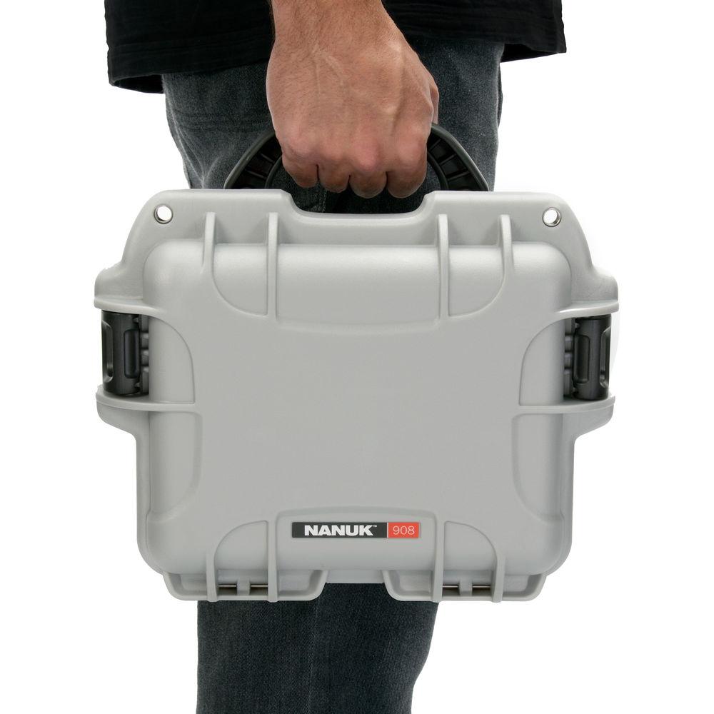 Nanuk 908 Case with Padded Dividers