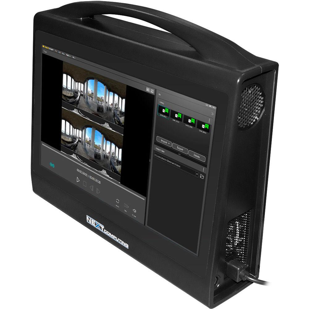 NextComputing Radius Edge Mobile Post-Production Workstation for Samsung 360 Round