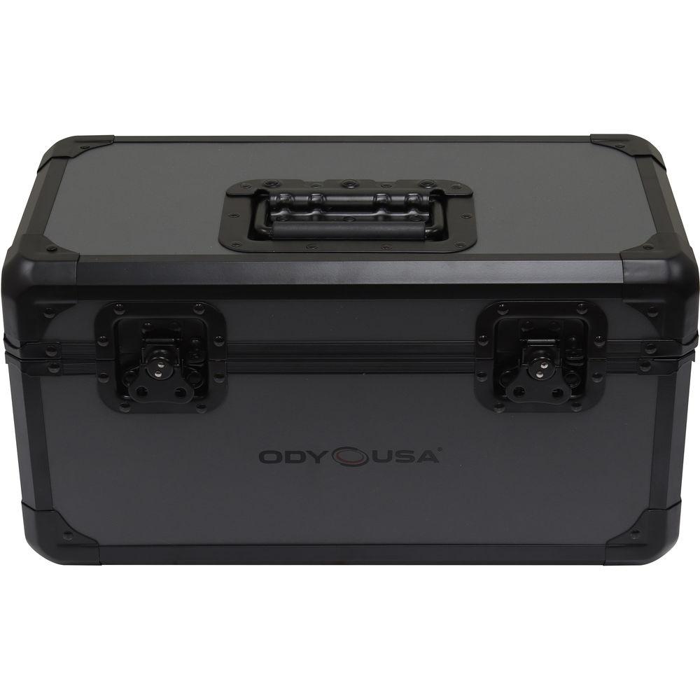 Odyssey Innovative Designs Black Krom On Gray Series 7"-Vinyl Utility Case