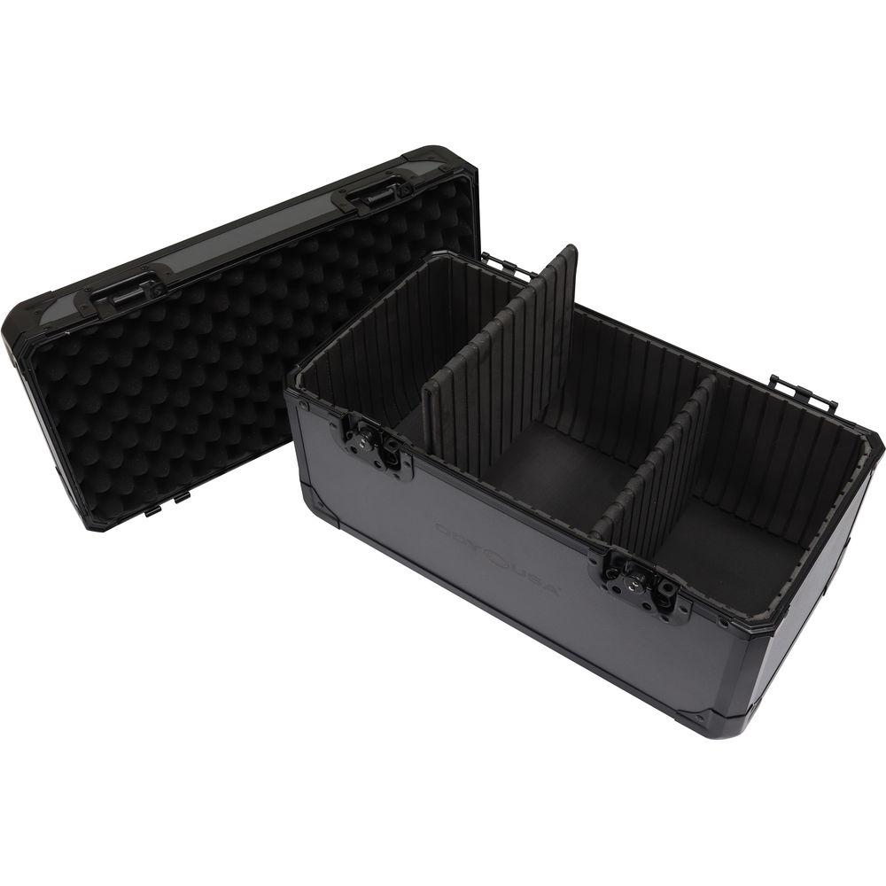 Odyssey Innovative Designs Black Krom On Gray Series 7"-Vinyl Utility Case