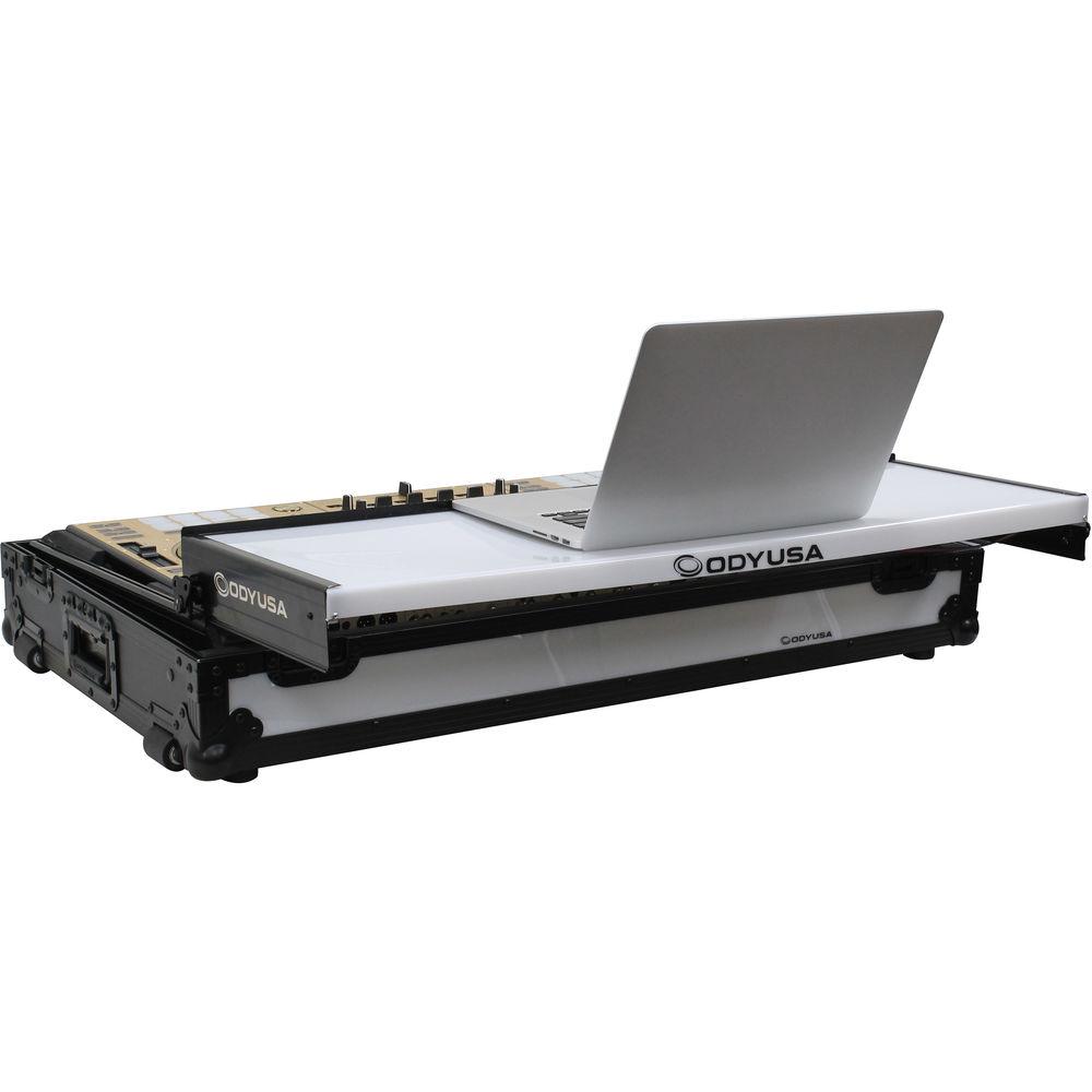 Odyssey Innovative Designs Flight FX Glide Style Case with 1 RU Space on Rails for Pioneer DDJ-RZ SZ SZ2 DJ Controllers