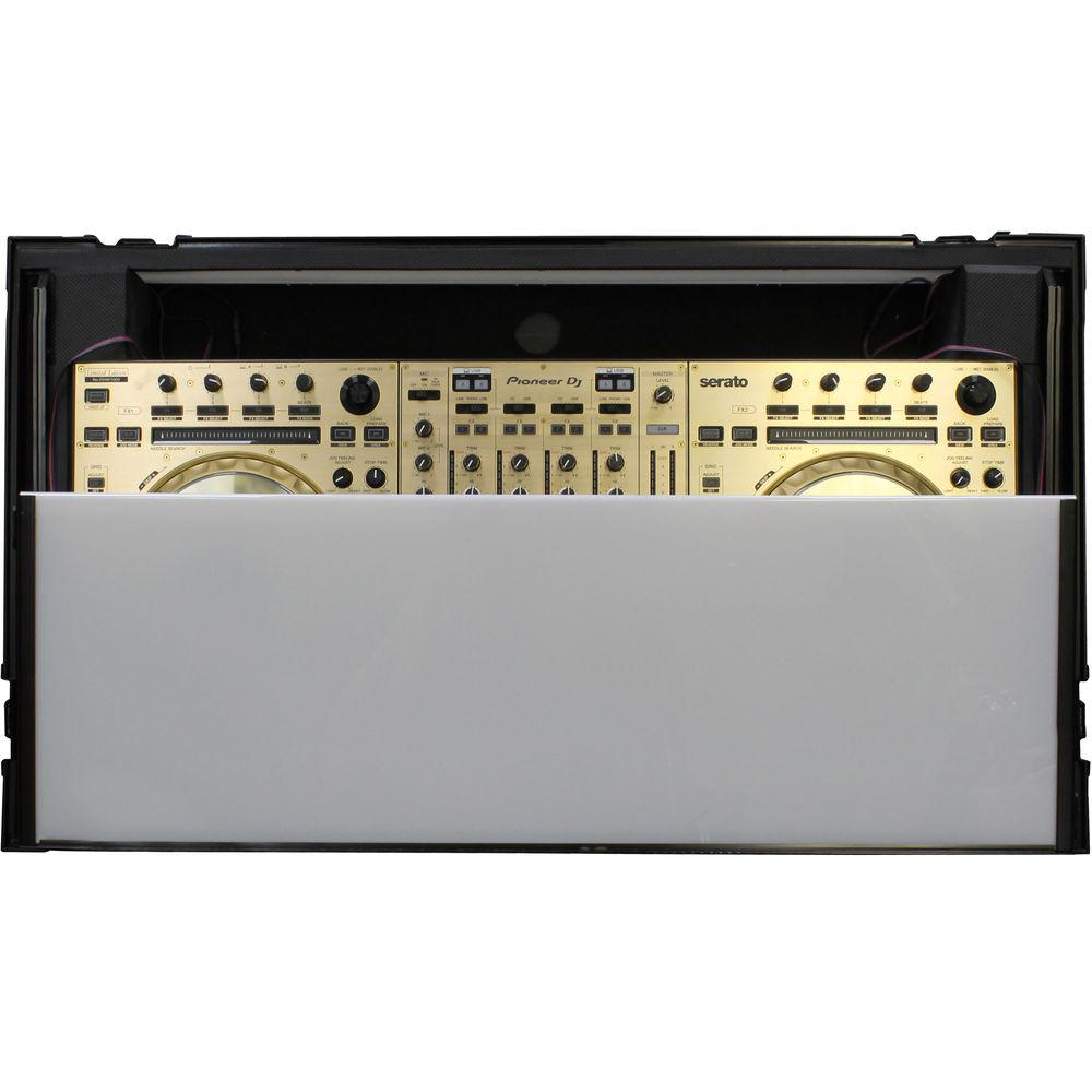 Odyssey Innovative Designs Flight FX Glide Style Case with 1 RU Space on Rails for Pioneer DDJ-RZ SZ SZ2 DJ Controllers