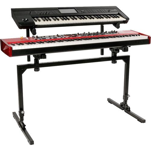 QuikLok M-61 1-Tier Adjustable Keyboard Stand, QuikLok, M-61, 1-Tier, Adjustable, Keyboard, Stand