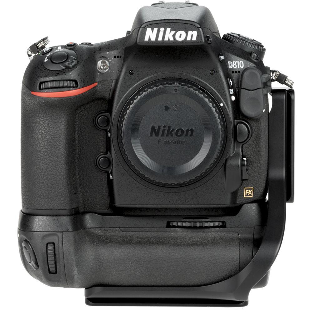 Really Right Stuff BMBD12-L810 L-Plate for D810 D800 with MB-D12 Grip