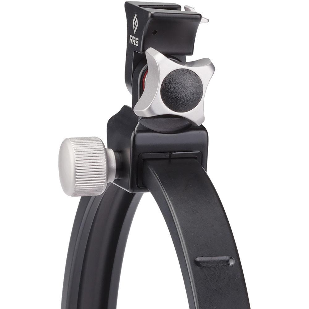 Really Right Stuff FR-91-QR Large Flash Ring with Orbiting Tilt Mount