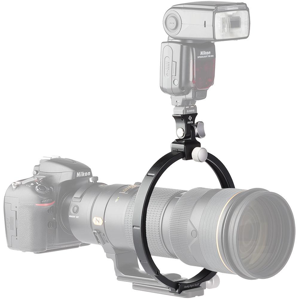 Really Right Stuff FR-91-QR Large Flash Ring with Orbiting Tilt Mount