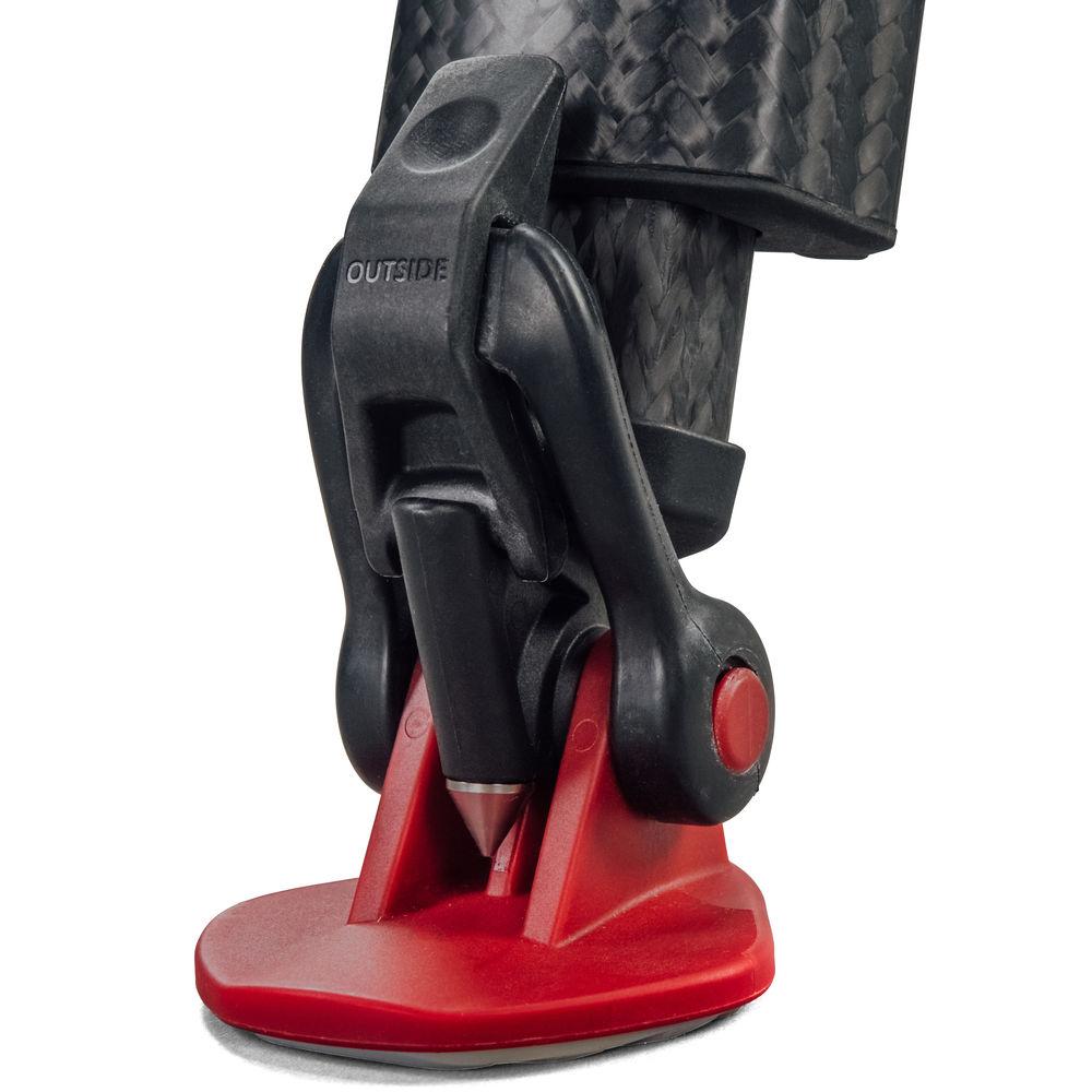 Sachtler System FSB 6 Fluid Head with Touch & Go Plate, Flowtech 75 Carbon Fiber Tripod with Mid-Level Spreader and Rubber Feet