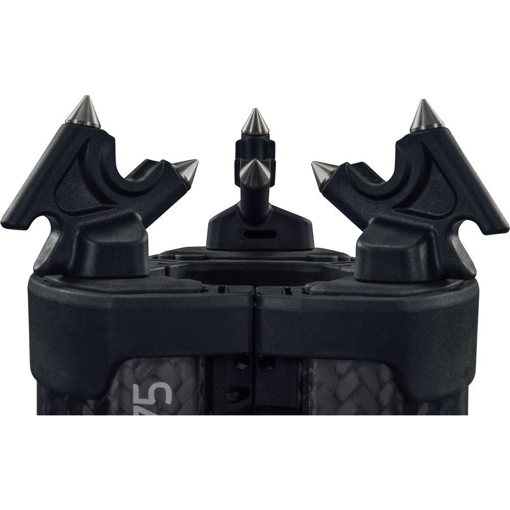 Sachtler System FSB 8 Fluid Head with Sideload Plate, Flowtech 75 Carbon Fiber Tripod with Mid-Level Spreader and Rubber Feet