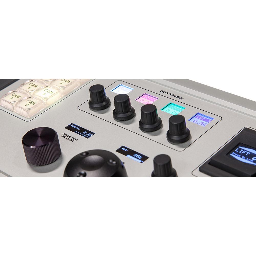 SKAARHOJ ATEM CCU with Blackmagic Design 3G-SDI Arduino Shield