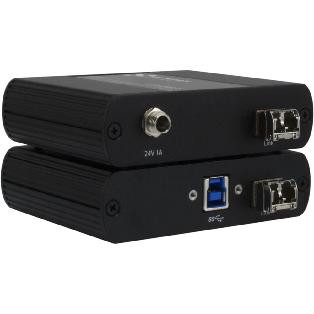 TechLogix Networx USB 3.0 over Fiber Optic Extender Set