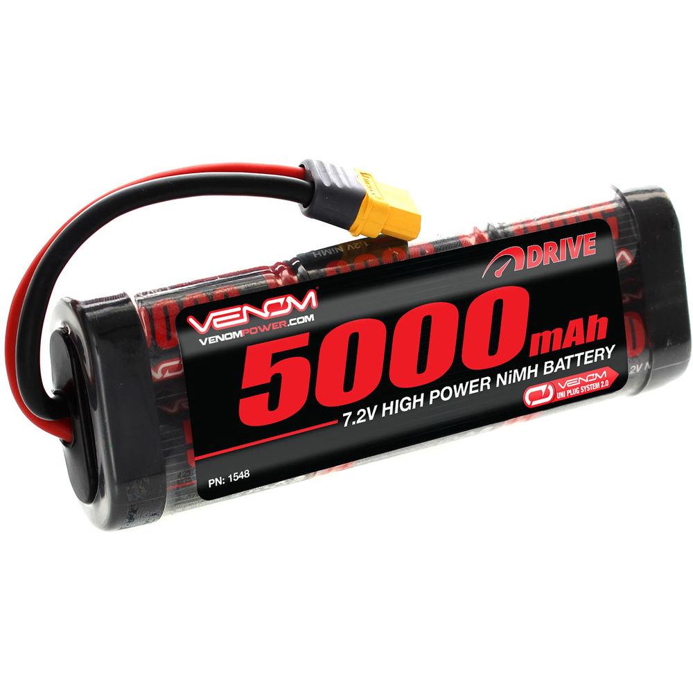 Venom Group Venom 7.2V 5000mAh 6 Cell NiMH Battery With Universal Plug System