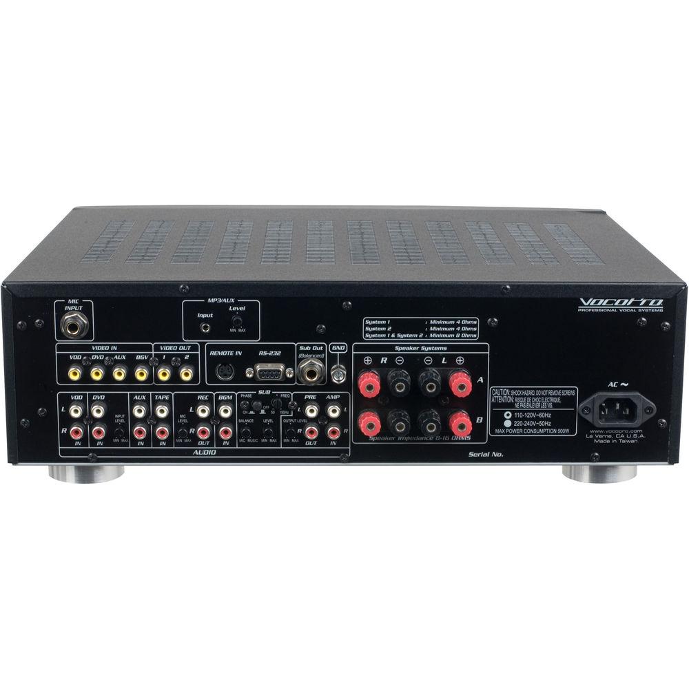 VocoPro DAX-9900RV Karaoke Mixing Amplifier