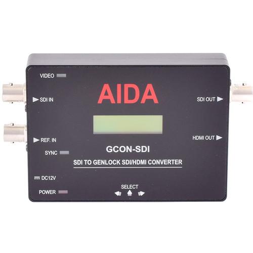 AIDA Imaging SDI to Genlock SDI HDMI Converter, AIDA, Imaging, SDI, to, Genlock, SDI, HDMI, Converter
