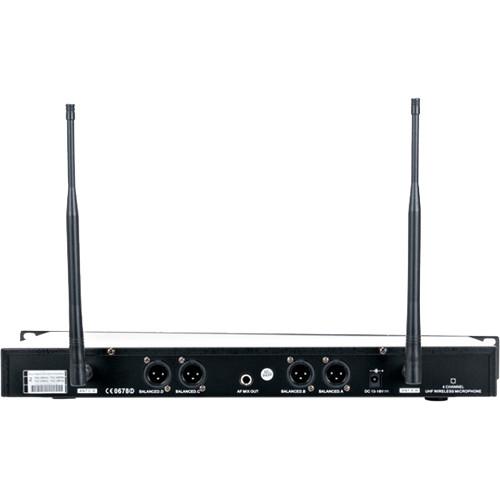 American Audio WU-419VZ 4-Channel UHF Wireless Microphone System