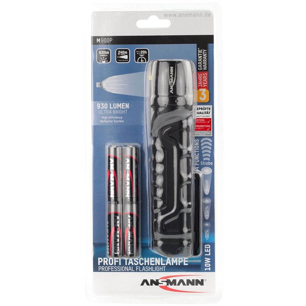 Ansmann M900P LED Tactical Flashlight