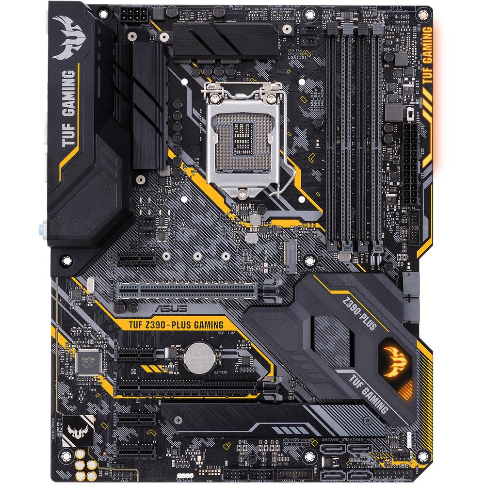ASUS TUF Z390-Plus Gaming Z390 LGA 1151 ATX Motherboard