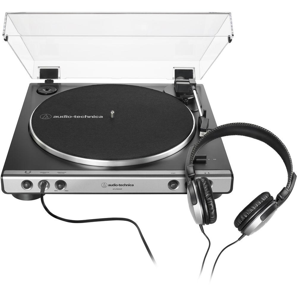 Audio-Technica Consumer AT-LP60XHP Stereo Turntable with Headphones