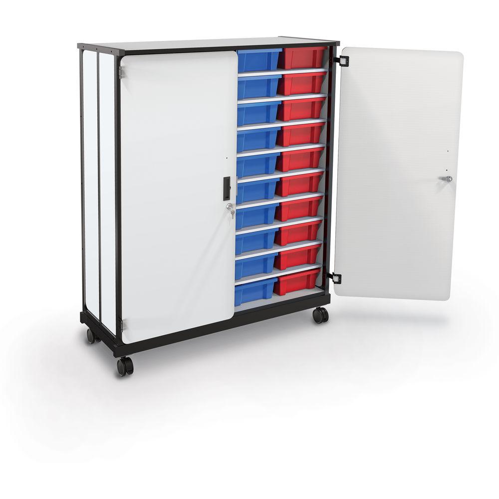 Best Rite Mobile 40-Tub Storage Cart with Full Set of Tubs
