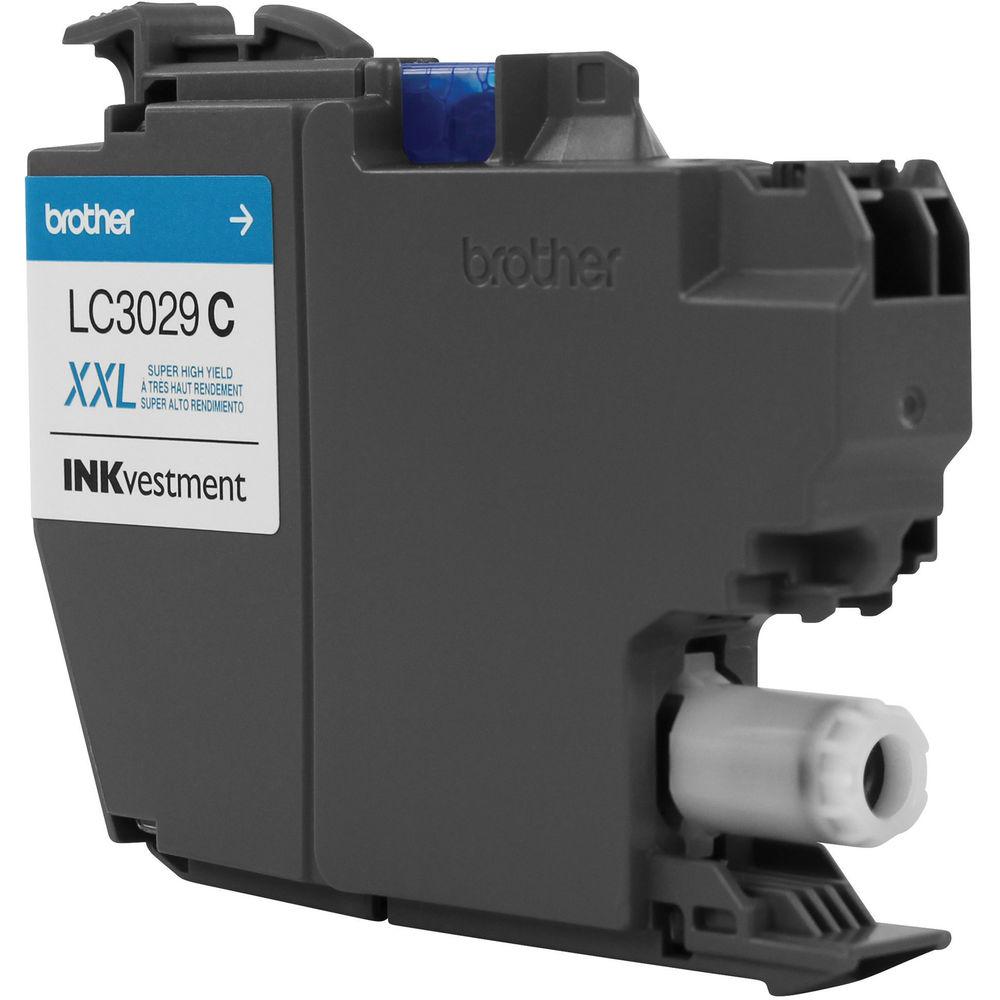 Brother LC3029C Super High Yield INKvestment Cyan Ink Cartridge