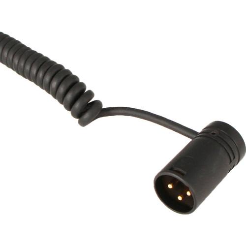 Cable Techniques Coiled Boom-to-Mixer Cable - Low-Profile XLR 3-Pin Female to XLR 3-Pin Male