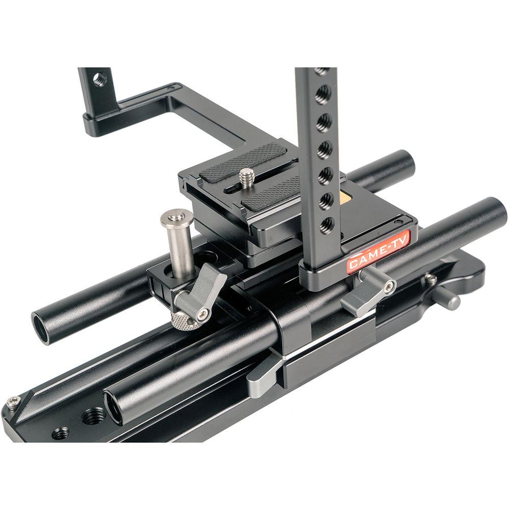 CAME-TV Guardian Cage with Shoulder Mount, Matte Box & Follow Focus for GH5 GH4 a7S Rig