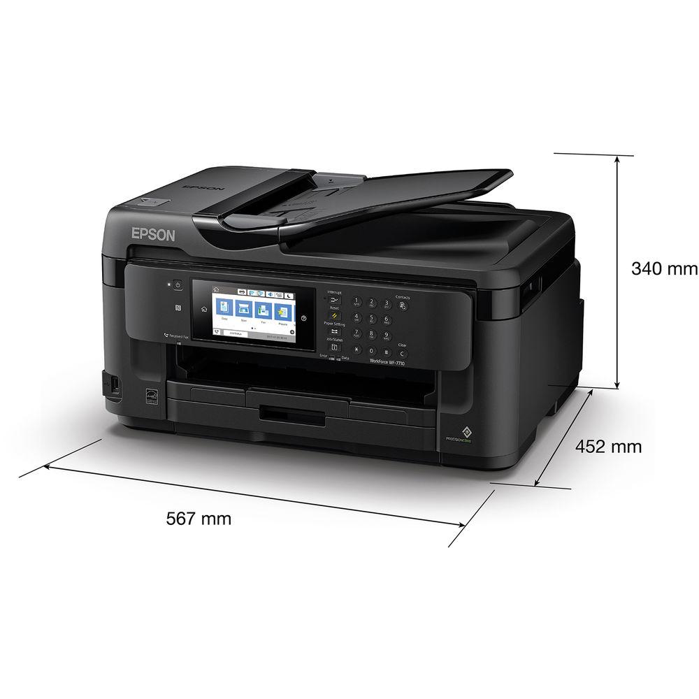 Epson WorkForce WF-7710 All-in-One Inkjet Printer