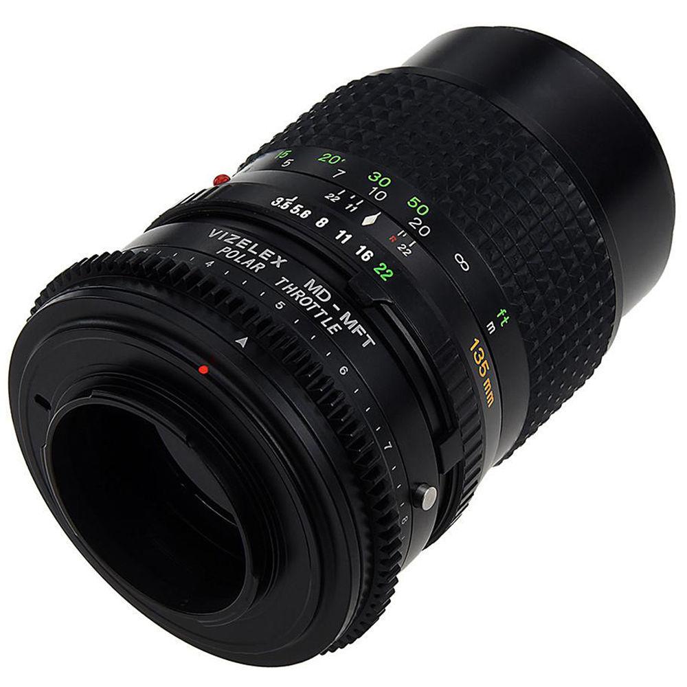 FotodioX Minolta MD Lens to Micro Four Thirds Camera Vizelex Polar Throttle Adapter