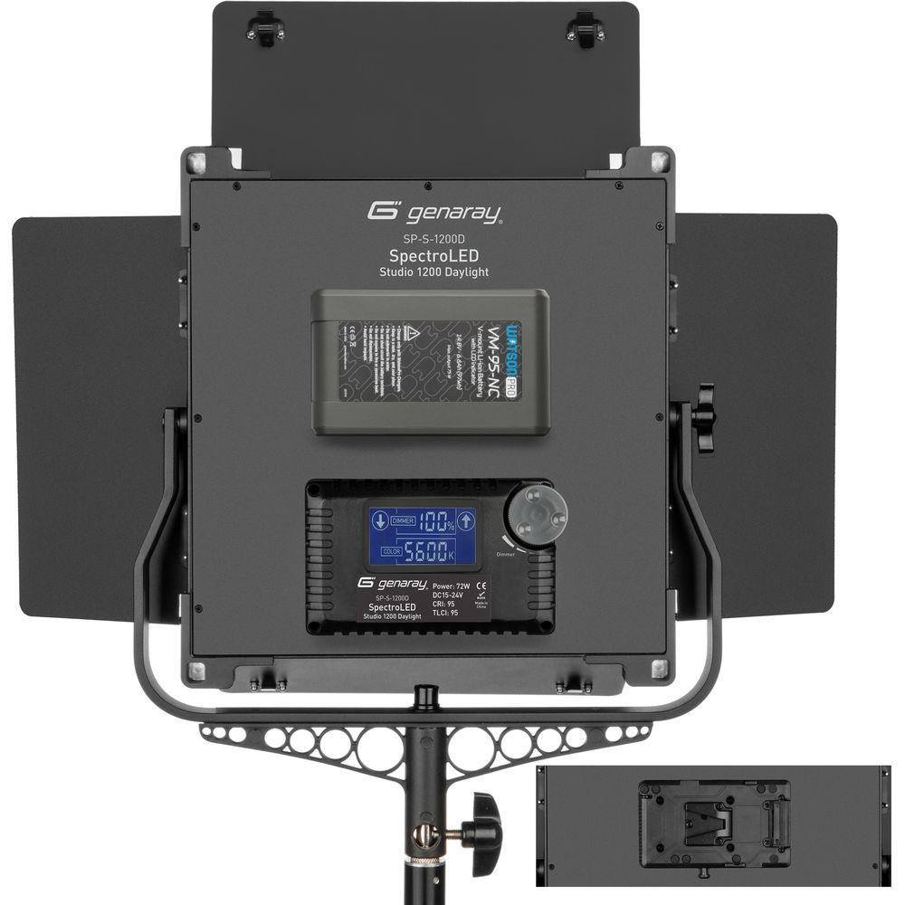 Genaray SpectroLED SP-S-1200D Daylight Studio LED Light