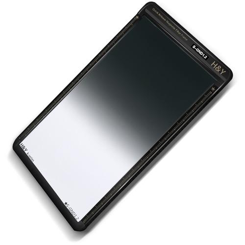 H&Y Filters 100 x 150mm K-Series Soft-Edge Graduated Neutral Density 1.2 Filter w Quick Release Magnetic Filter Frame