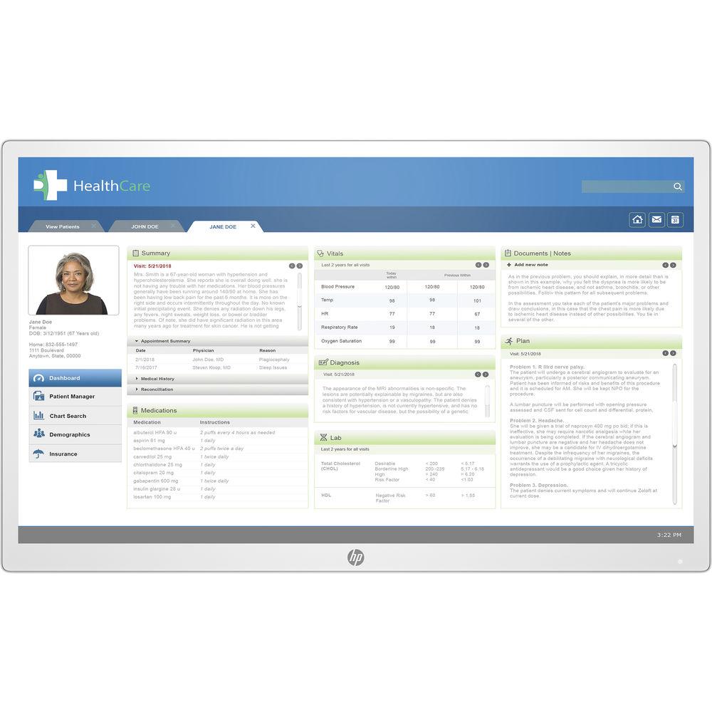 HP 27" HC271 QHD LED-LCD Clinical Review Monitor