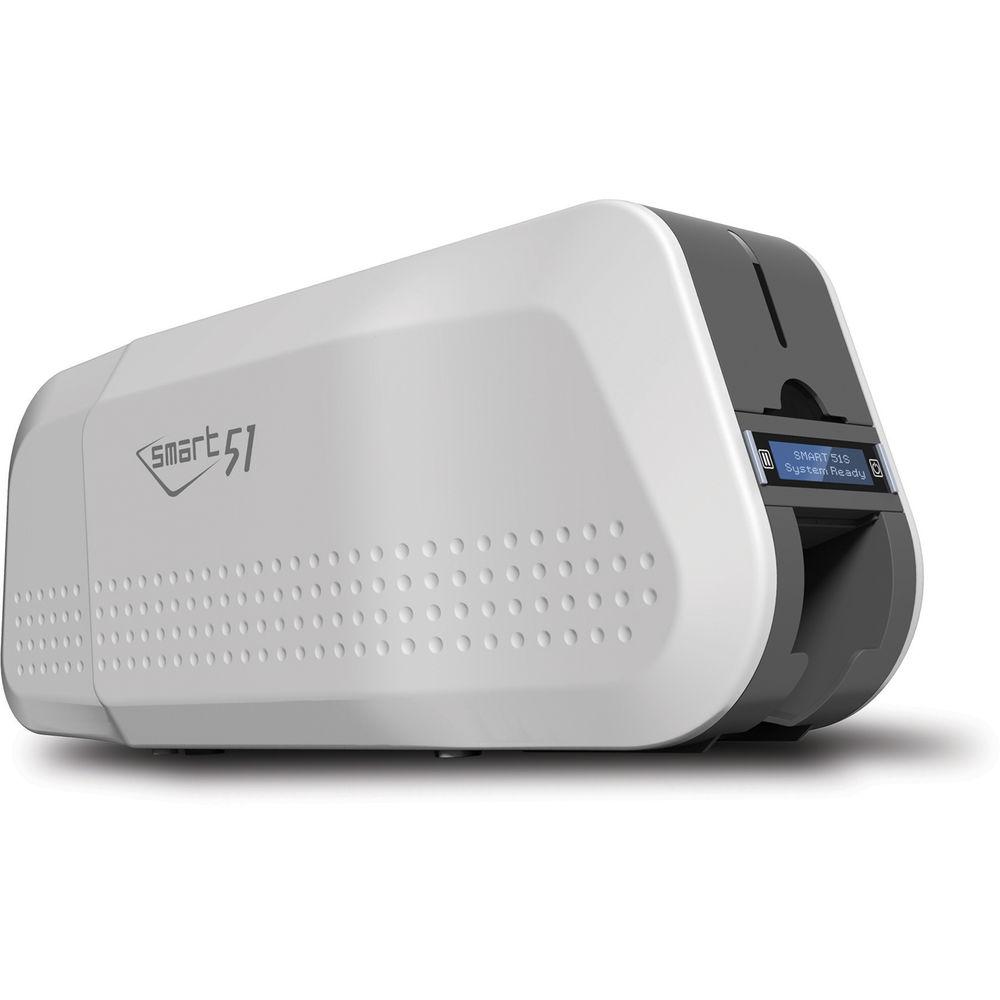 IDP SMART-51D Dual-Sided ID Card Printer Bundle