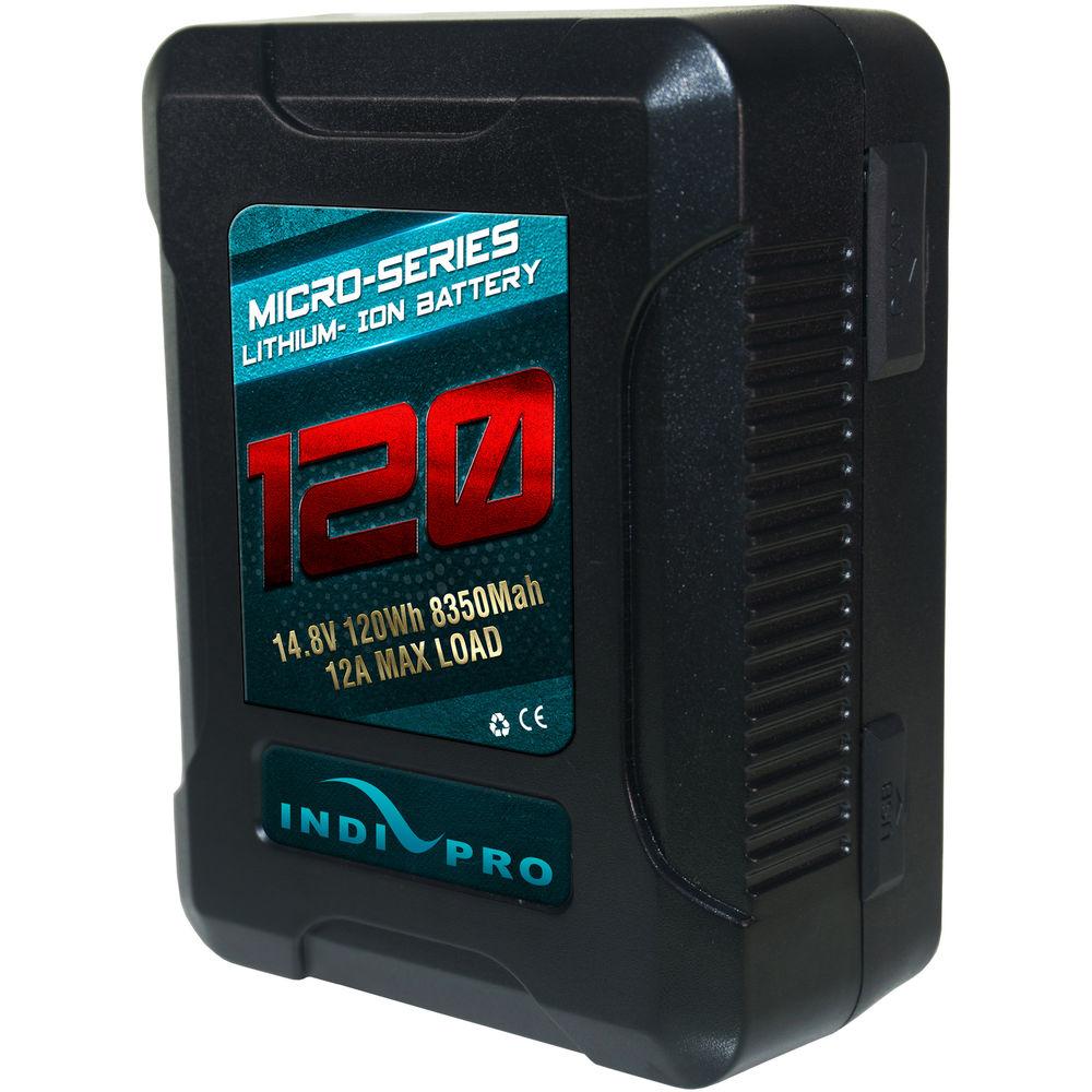 IndiPRO Tools Micro-Series V-Mount Li-Ion Battery