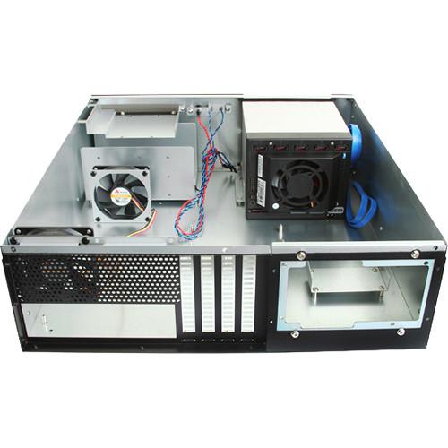 iStarUSA D-350HN-T 3 RU Compact 5 x 3.5" Bay Trayless Hotswap microATX Rackmount Chassis