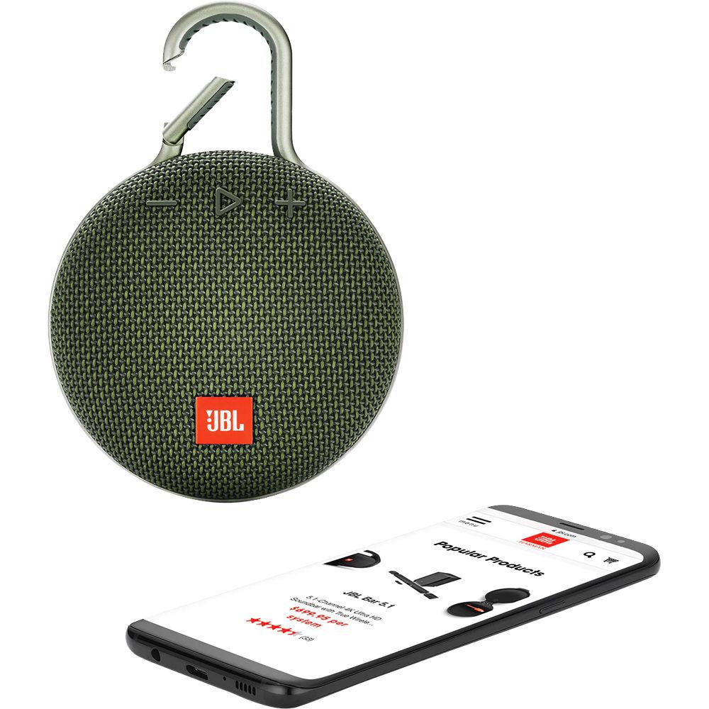 JBL Clip 3 Portable Bluetooth Speaker