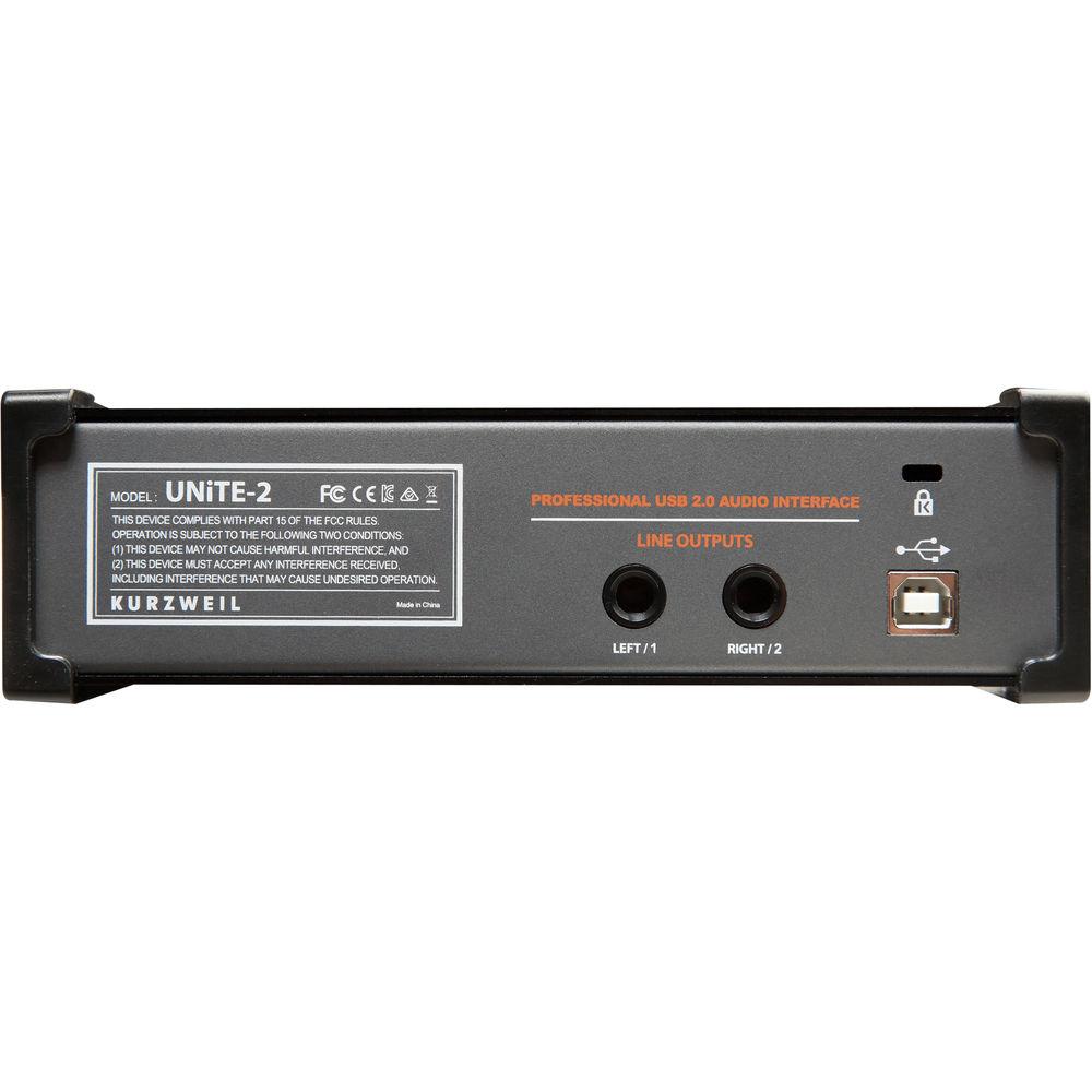 Kurzweil UNiTE-2 Two-Channel USB 2.0 Audio Interface