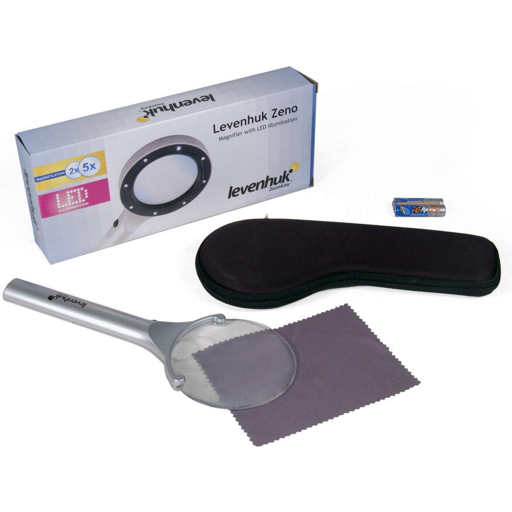 Levenhuk Zeno 50 Handheld 2.2x and 4.4x Magnifier