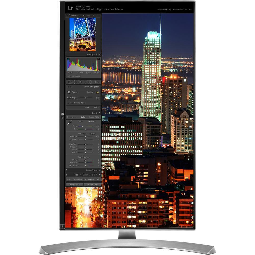 LG 27MU88-W 27" 16:9 4K FreeSync IPS Monitor