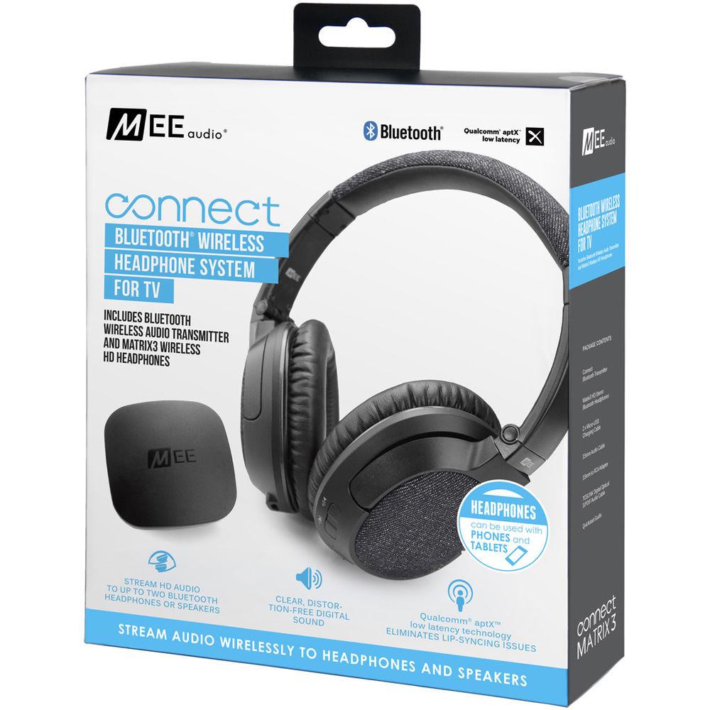 MEE audio Connect Wireless System with Matrix3 Headphones, MEE, audio, Connect, Wireless, System, with, Matrix3, Headphones