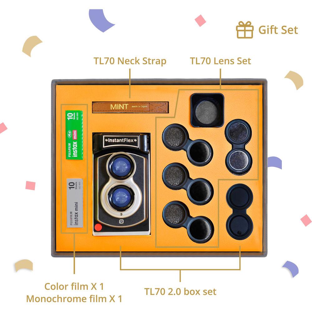 Mint Camera InstantFlex TL70 2.0 Instant Film Camera Gift Set