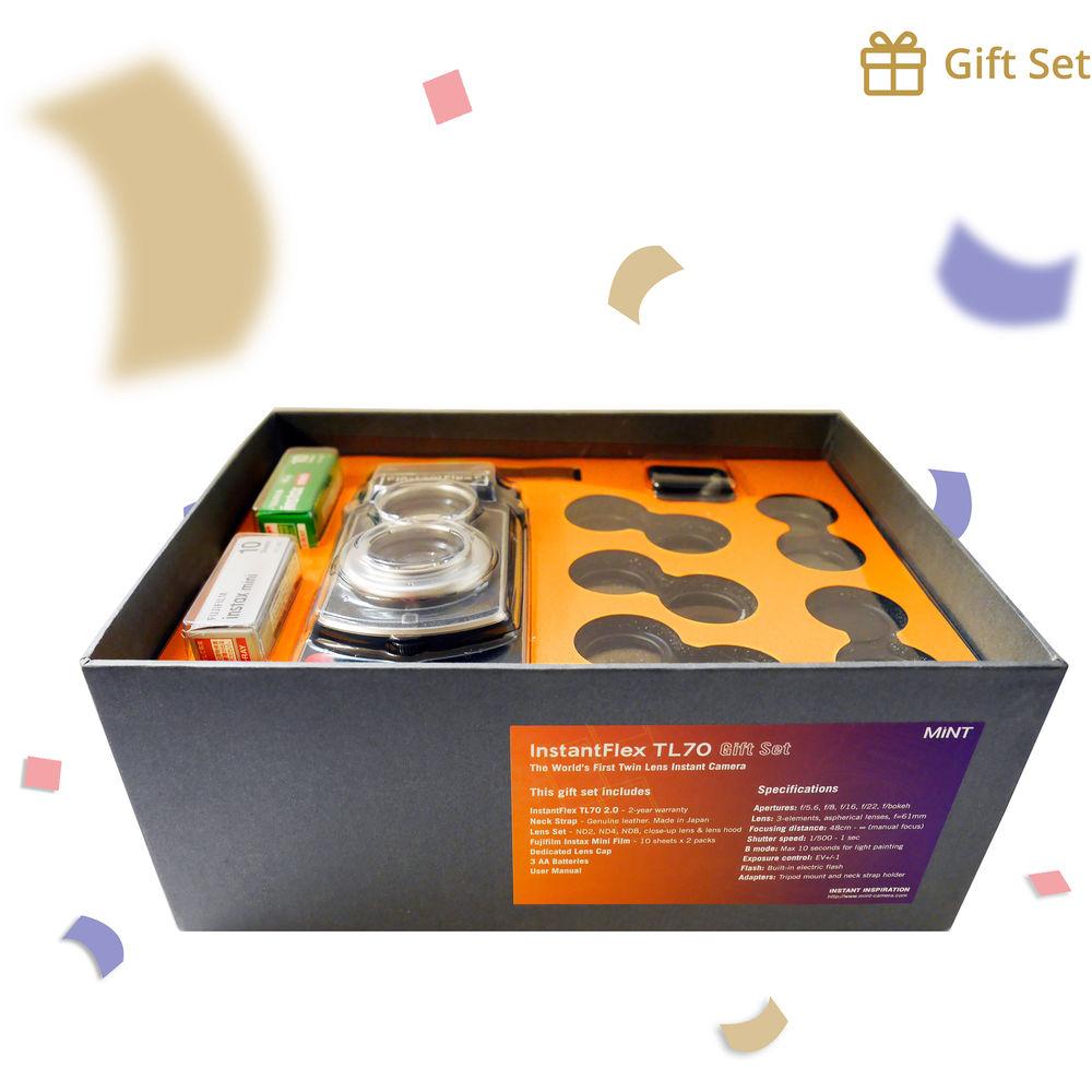 Mint Camera InstantFlex TL70 2.0 Instant Film Camera Gift Set