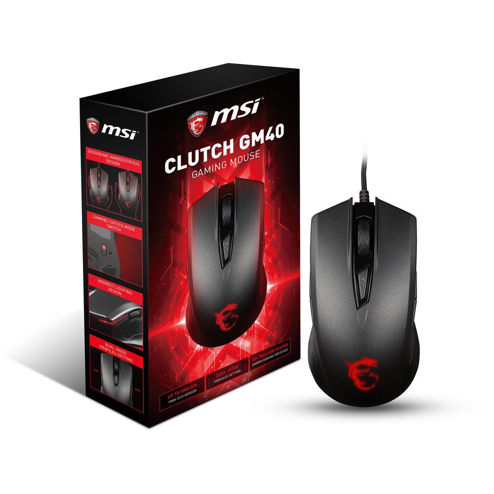 MSI Clutch GM40 Gaming Mouse