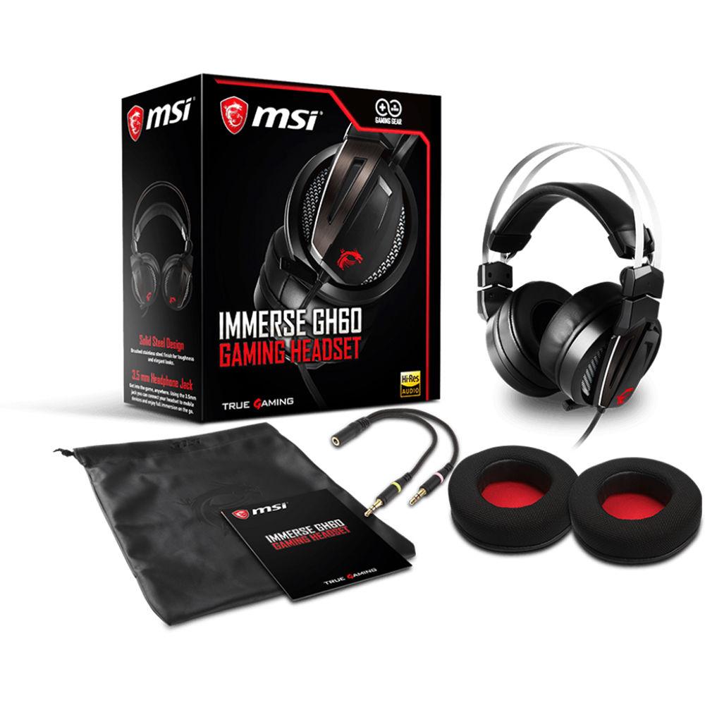 MSI Immerse GH60 Gaming Headset