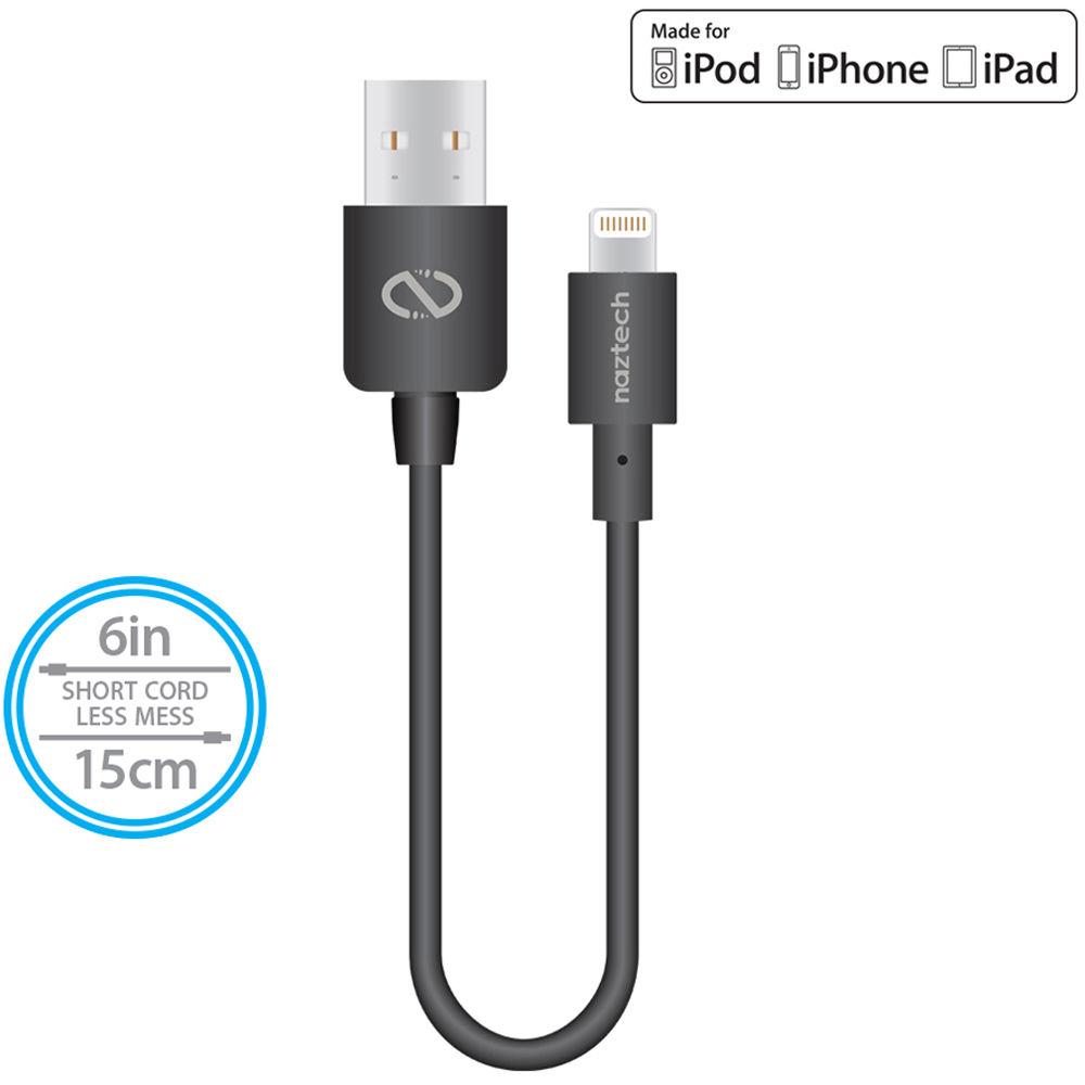 Naztech MFi Lightning Charge & Sync USB Cable