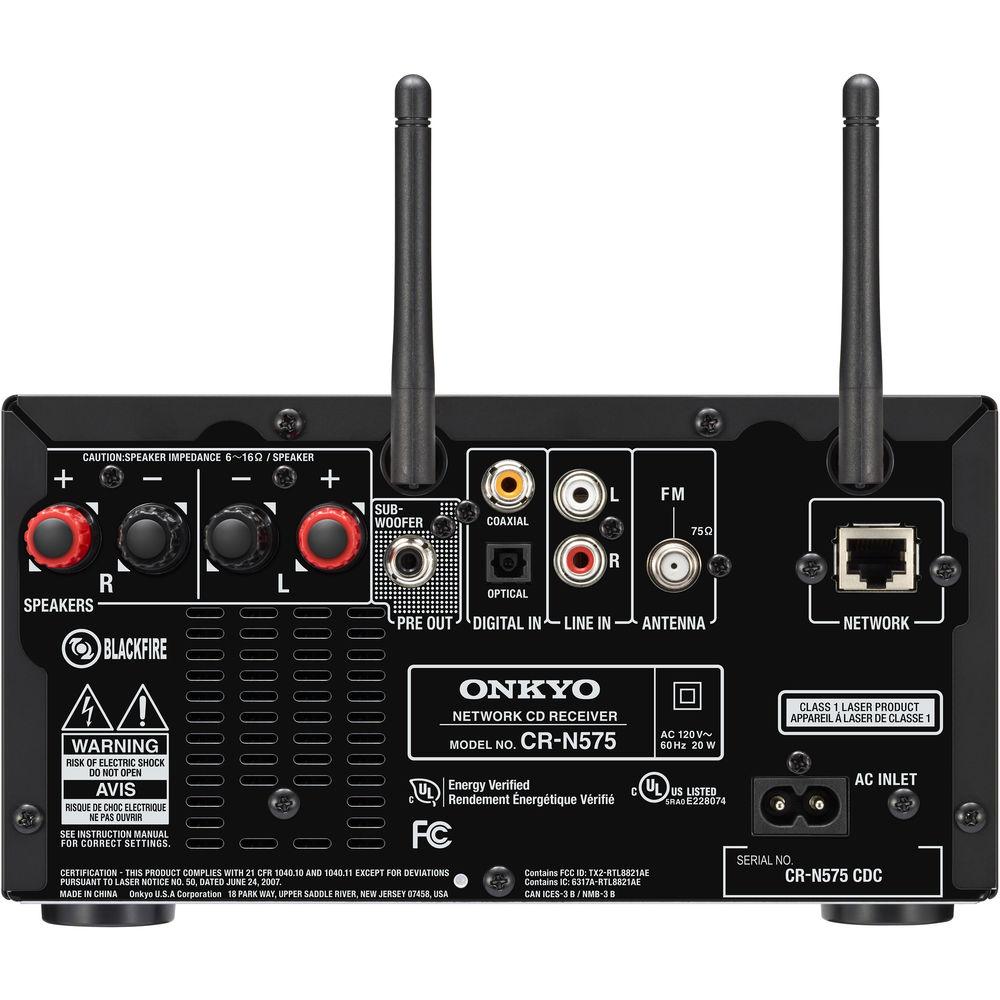 Onkyo CS-N575 40W Network Music System, Onkyo, CS-N575, 40W, Network, Music, System