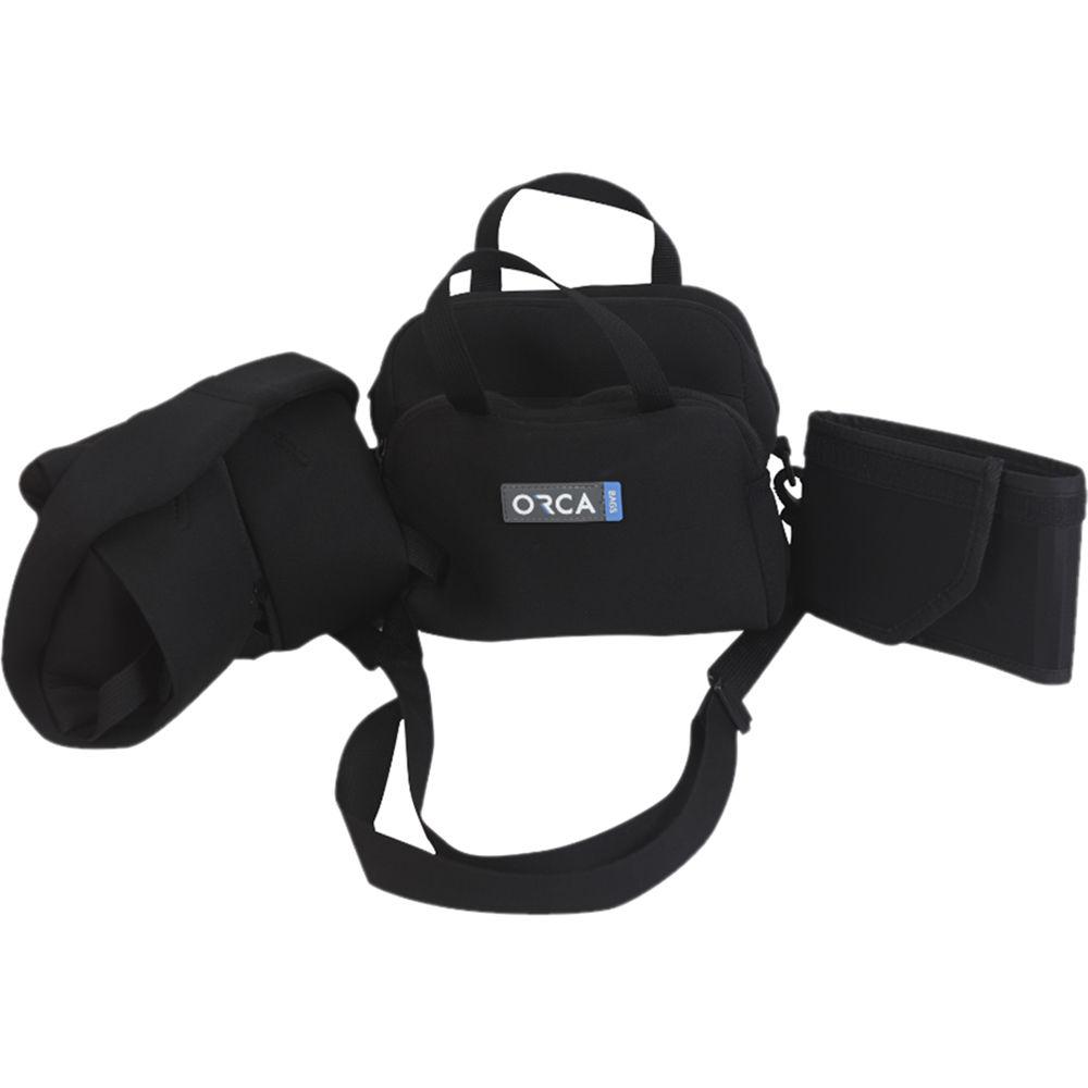 ORCA Mounting System with Hood and Strap for 7" Monitor and Accessories